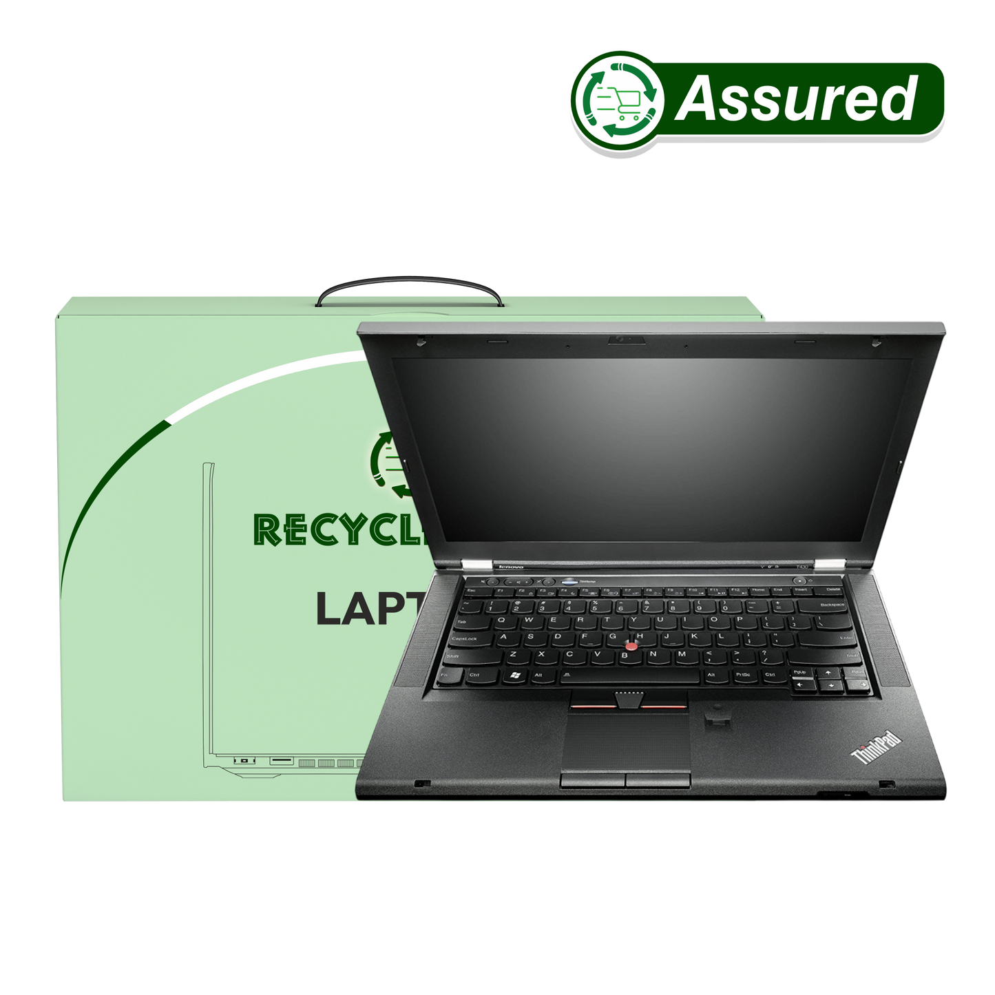 (Refurbished) Lenovo ThinkPad T430 3rd Gen Laptop | Windows 10 | Ms Office | Intel HD Graphics | 14 Inch Black