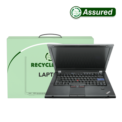 (Refurbished) Lenovo ThinkPad T420 2nd Gen Laptop | Windows 10 | Ms Office | Intel HD Graphics | 14 Inch Black