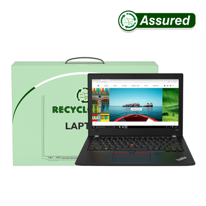 (Refurbished) Lenovo ThinkPad X280 8th Gen Laptop | Windows 11 | Ms Office | Intel HD Graphics | 12.5 Inch Black