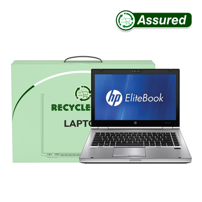 (Refurbished) HP 8460s 3rd Gen Laptop | Windows 10 | Ms Office | Intel HD Graphics | 14 Inch Black