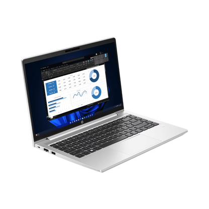 (Refurbished) HP 440 G1 4th Gen Laptop | Windows 10 | Ms Office | Intel HD Graphics | 14 Inch Black