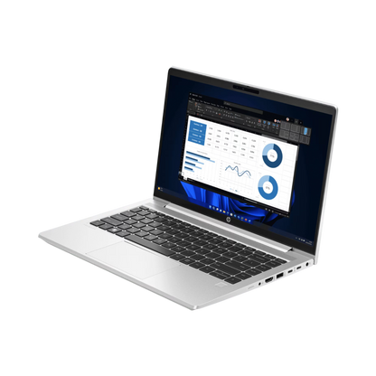 (Refurbished) HP 440 G1 4th Gen Laptop | Windows 10 | Ms Office | Intel HD Graphics | 14 Inch Black